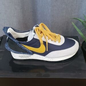 Nike Undercover Blue and Yellow Sneakers
